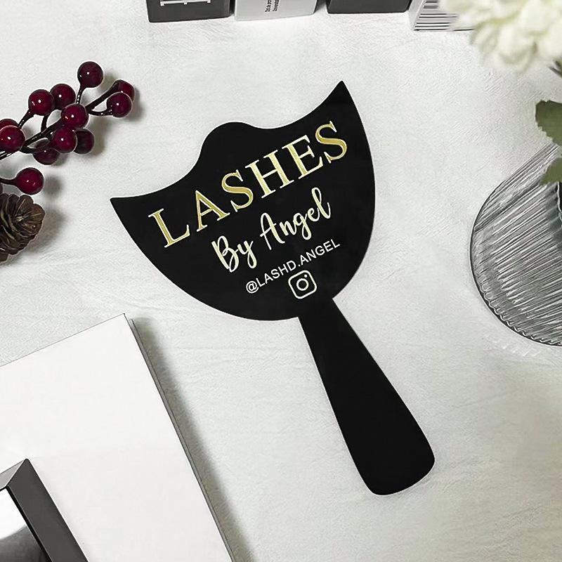 Acrylic Eyelash Photography Prop Card