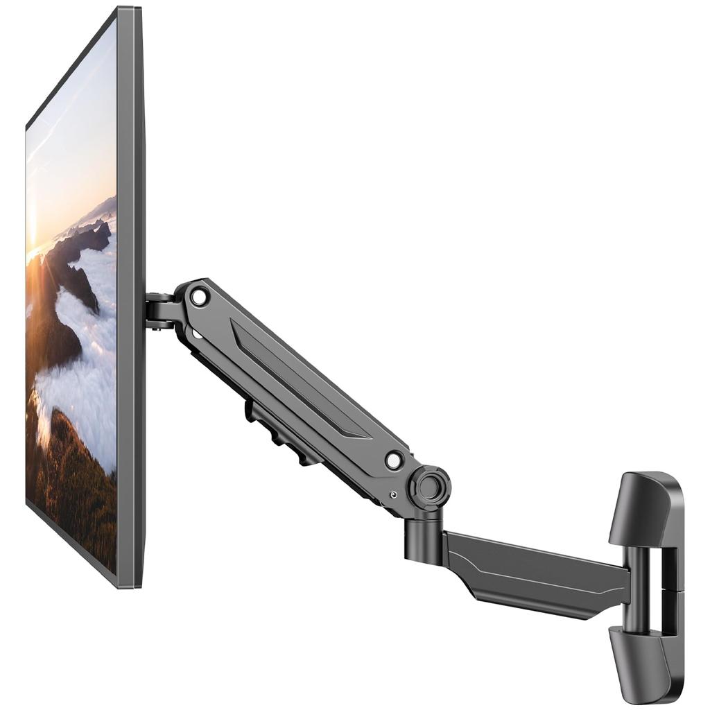 WORLDLIFT Monitor Wall Supports 12kg Weight Capacity Arm, Mount, 42-inch Monitors,