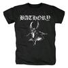 Bathory Style Black Metal Band T Shirt Satanic Devil Graphic Unisex Tee [S-3XL]
