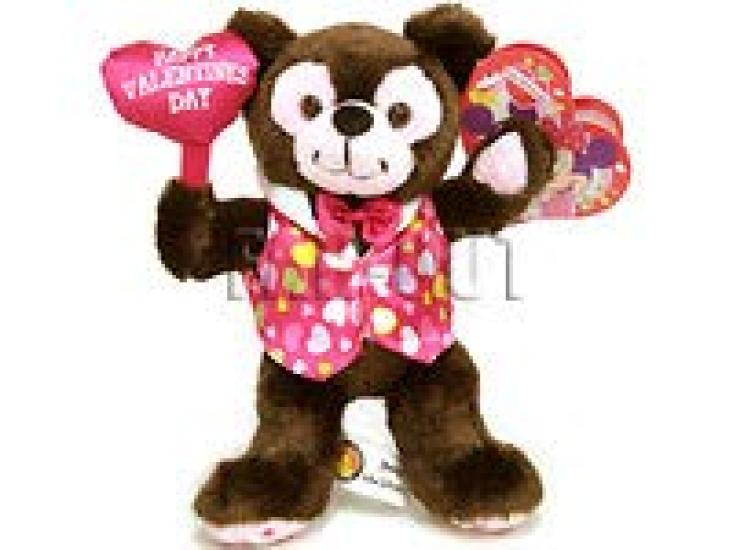 

Даффи Плюшевый День Сердце Воздушный Шар Тематический Парк Ограниченная серия Disney Bear Даффи Валентина