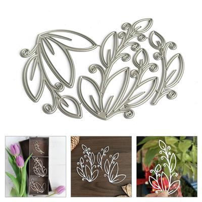 Leaves Metal Die Cuts Embossing Stencils Molds Cutting Dies for Photo Card Journal Scrapbooking Decorations