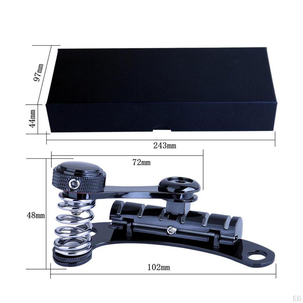 Kytarová tremolo kobylka pro vylepšený hudební výkon