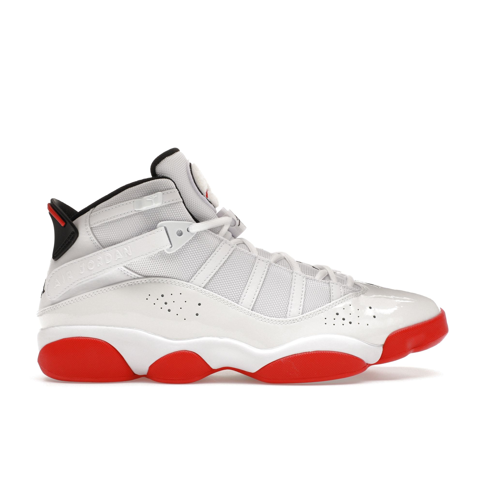

Air Jordan Jordan 6 Rings White University Red Мужские кроссовки Черные 322992-160 41