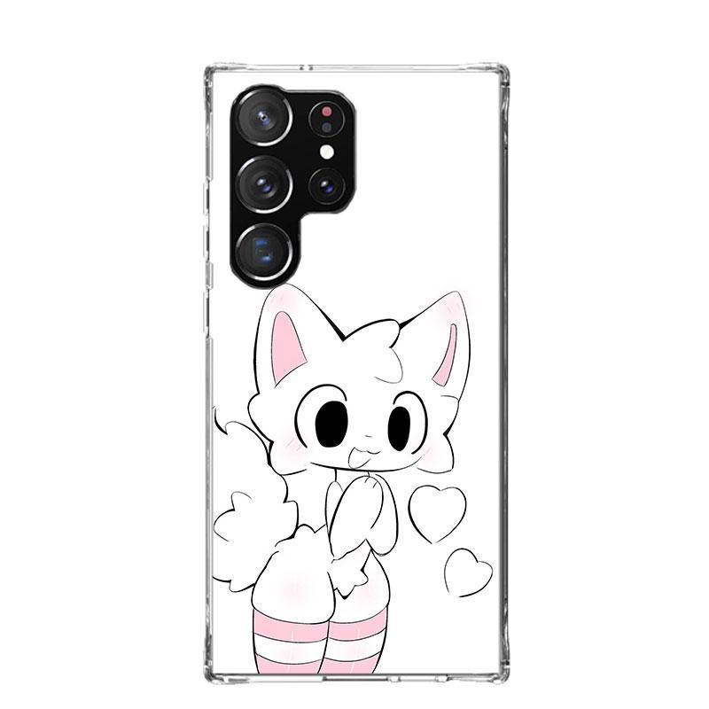 Boykisser Cat Phone Case For Samsung Galaxy S26 S25 Edge S24 S23 FE S22 Ultra S21 Plus S20 + Fundas Cover Coque Galaxy S25 S24 S