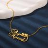 Custom Couple Double Name Necklace With Hearts Personalized 2 Names Pendant Romantic Anniversary Jewelry Gift For Lover Partners