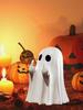 1pc Middle Finger Ghost Statue, 7.5cm Terrifying Ghost Decoration, Halloween Ghost Small Statue Ghost Decoration