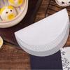 1Pcs Reusable White Silicone Non-Stick Steamer Liners Round Steaming Mat For Bamboo Steamer Cooking Heat Resistant Kitchen