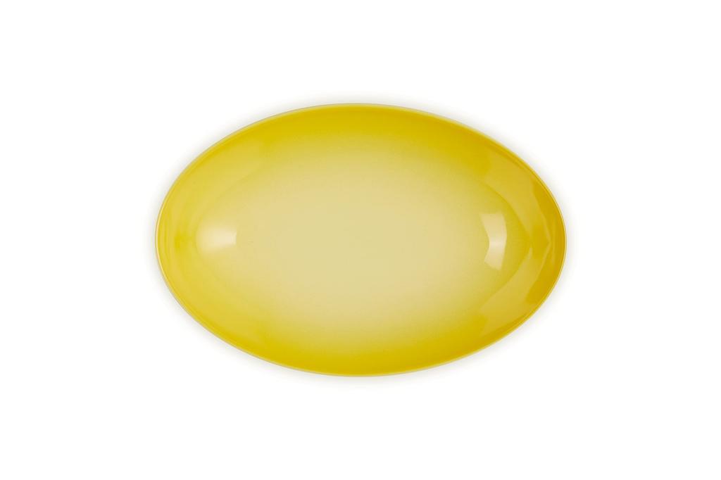 LE CREUSET Oval Dish, 23cm, Soleil Series. Heat and Cold Resistant. Microwave, Oven, and Dishwasher Safe. Suitable for Gratin, Curry, and Pasta Dishes