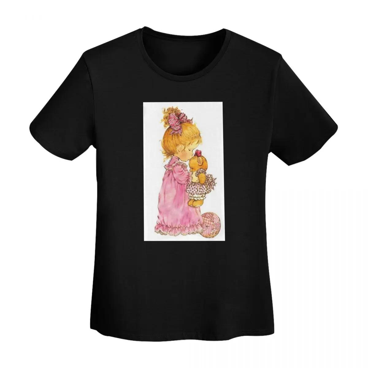 

Sarah Kay Swing Girl TShirt Women Short Sleeve T Shirts Crew Neck Clothes Cotton Summer Tees Streetwear 4XL