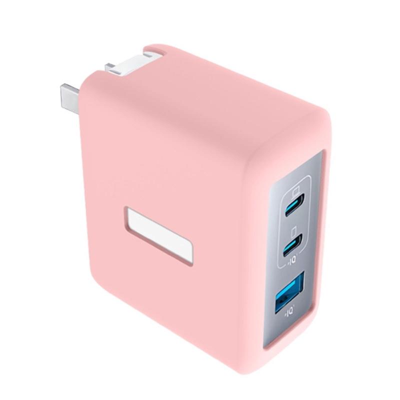 Heat Resistant Silicone Cover for 100W Charging Adapter Full Body Protective Cover Easy Installation Accessories