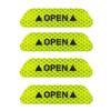 4PCS Car Universal Door Open Reflective Strips Warning Stickers Safety Mark Warning Reflective Auto Exterior Interior Reflector