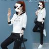 Elegant Women's Spring and Autumn Two-piece Korean Style Fashion Urban Casual Sportswear