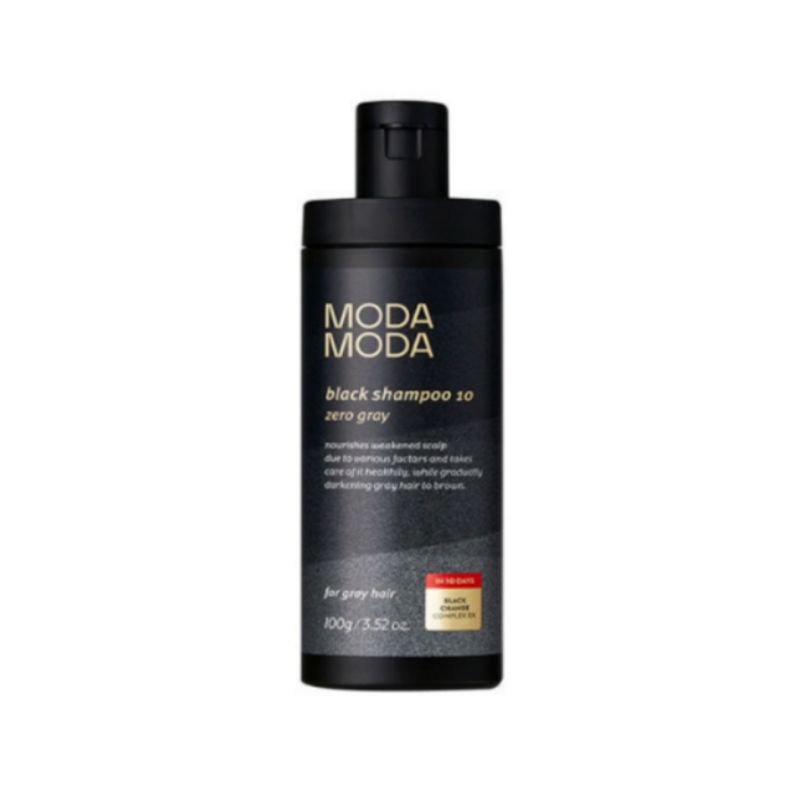 MODAMODA Generation Three Zero Gray Black Shampoo Gray Hair Care Color Enhancing Shampoo 100g