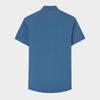 TRIES Men's Summer Short Sleeve Business Casual Shirt