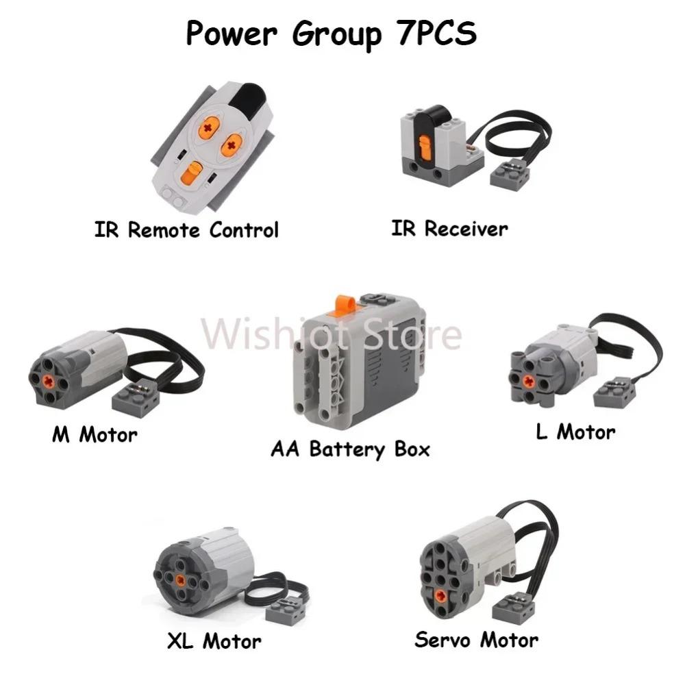 

Совместимый с Legoeds MOC Технический Функции Питания M Мотор 8883 Модифицированный Пульт Управления Группа Питания Поезд Коробка Литиевой Батареи 9686