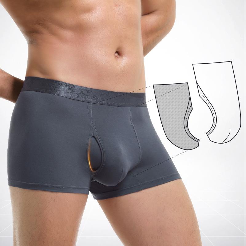 

Aokuansu Men s Comfortable Breathable Boxer Briefs - Youth Plus Size Shorts XL
