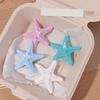 2PCS Korean Style Starfish Hair Clip Beach Sweet Bangs Clip Fashion Starfish Hairpin  Barrettes