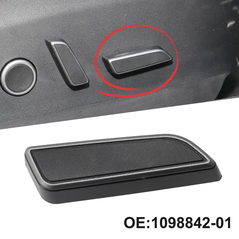 Car Accessories Switch Button Car Seats Cushion Co-pilot Side 1098842-01-D ABS Black Button Co-pilot High Quality