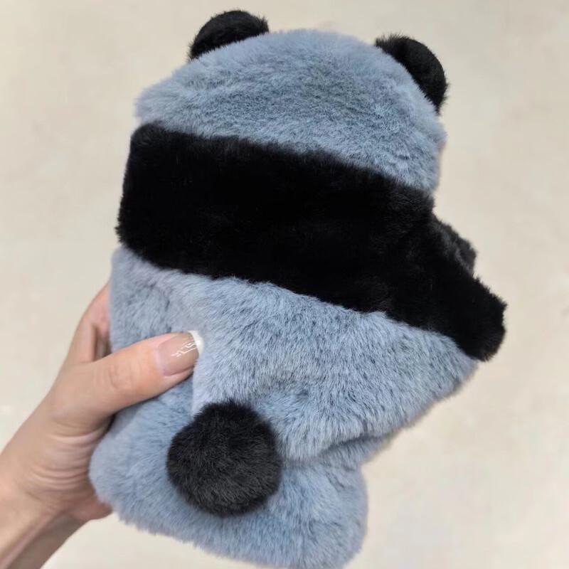 Женские зимние плюшевые перчатки без пальцев в корейском стиле, милые
