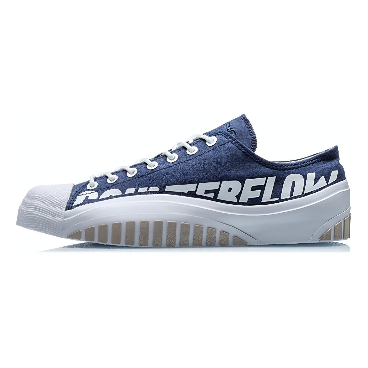 

Li Ning CF The One Trendy Lightweight Low top Skateboard Shoes Men s Navy AGCQ223-14 43