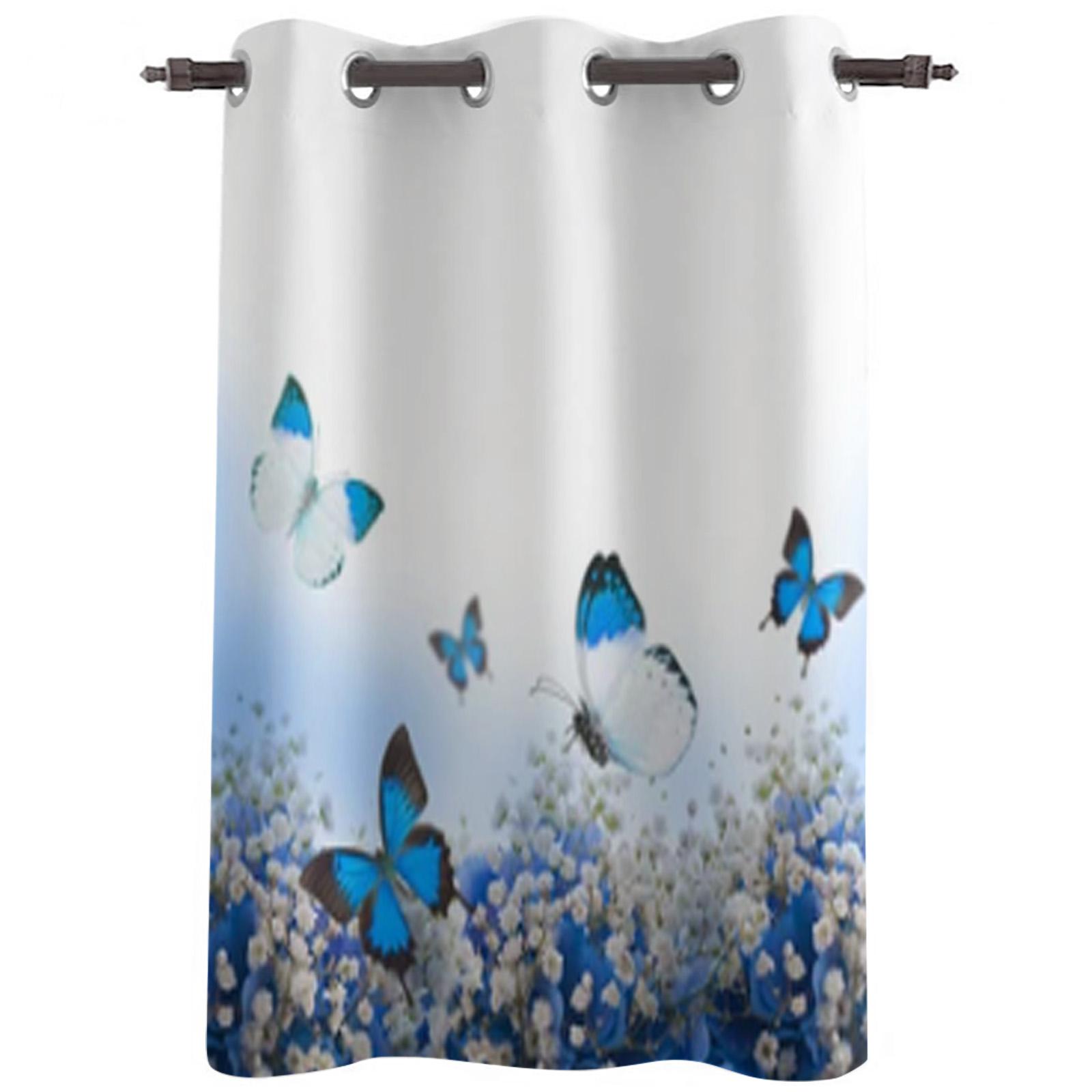 Фэнтезийное звездное небо Полумесяц Пейзажный узор Гостиная Спальня Оконные шторы — фото 16