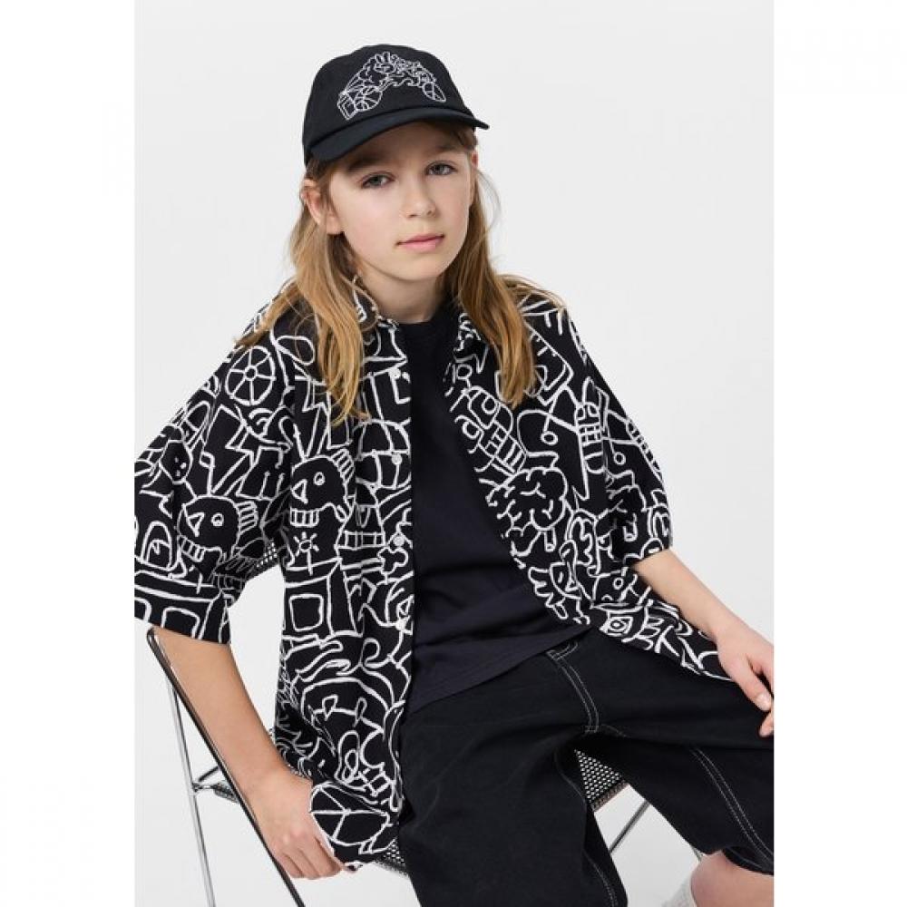 Molo 5 16 Years Steel Graffiti Embroidered Cap Akis9ht003