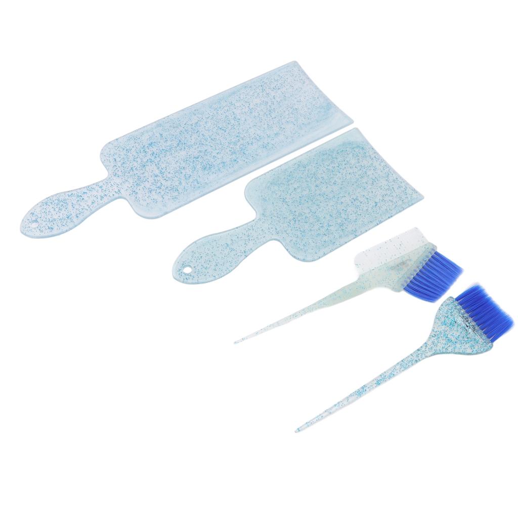 Hair Dye Board Brush Prevent Slip Soft Bristles Portable Exquisite Hair Coloring Kit for Home Salon