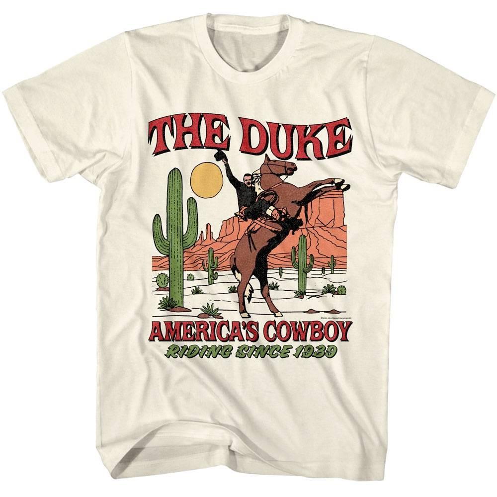 John Wayne The Duke Americas Cowboy Men T Shirt XXXL