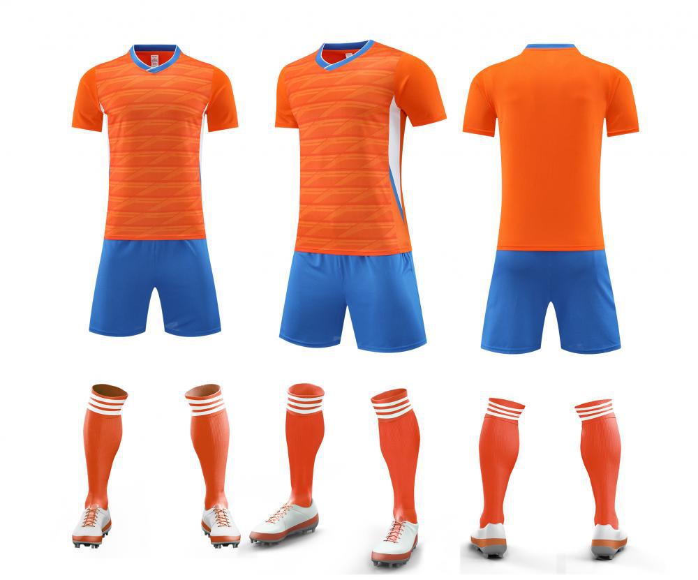 Soccer sets, quick-dry short-sleeve adult and children's sports jerseys, training camp competition uniforms, factory in stock, 15 styles