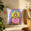 Popular MMrMen and Little Missinging Cushion Cover Versatile DoubleSided Pillow Case Fit for Sofa Bed Car  Daily Decor
