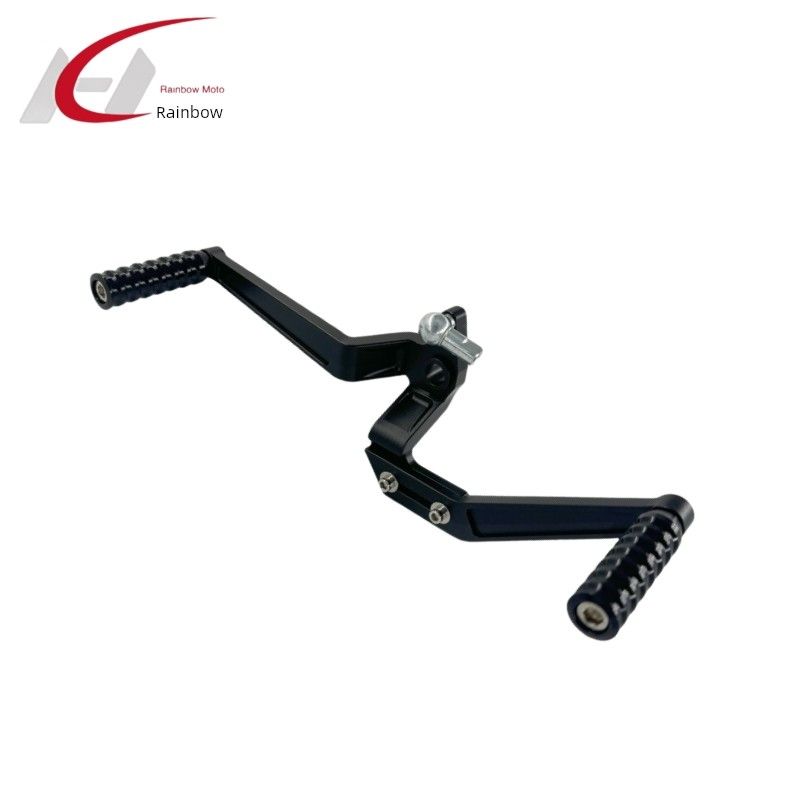 

Suitable for Triumph Bobber Restoration Accessories Front and Rear Step Aluminum Alloy with Stops Rod Clutch Pedal Adjustable Gear Dark gray