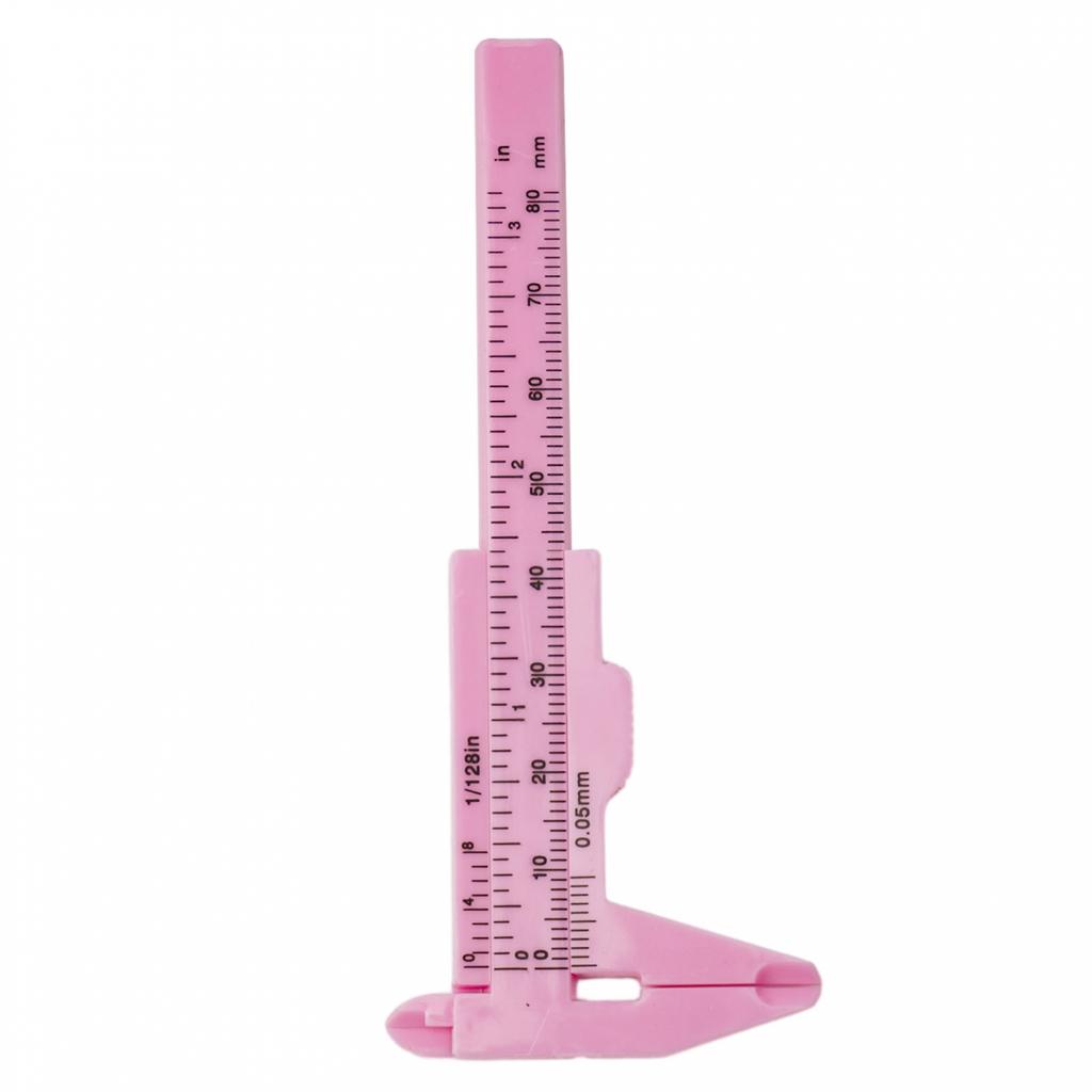 Calipers Ruler 0-80mm Double Rule Scale For Measuring Depth