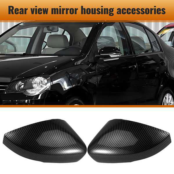 Rearview Mirror Covers for 09-17 Volkswagen Polo MK5 6R/6C - Pair