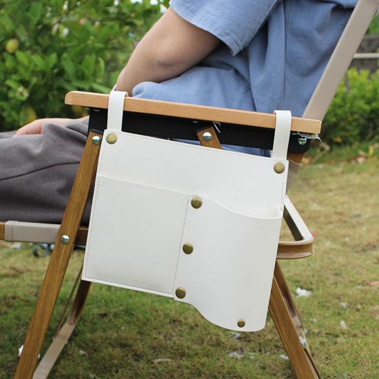 Verschleißfester Stuhl-Aufbewahrungs-Organizer mit Umhängeband. Praktische multifunktionale seitliche Hängetasche für Outdoor-Artikel