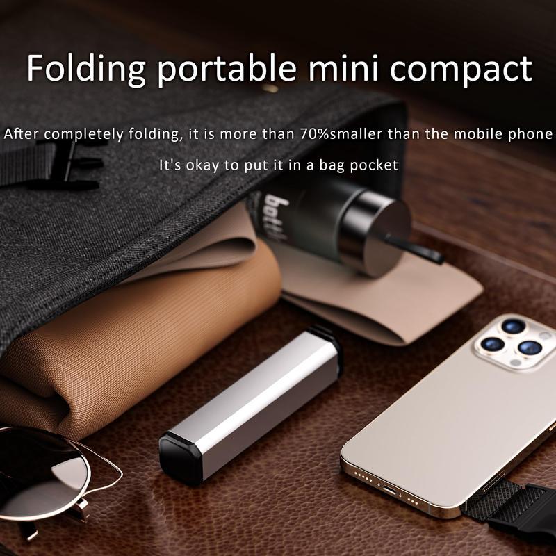 Flugzeug-Handyhalter, Tragbarer Reisehalter Schreibtisch mit Multidirektionaler 360-Grad-Drehung, Zugreisezubehör