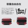 LM Free Shipping Acceptance Expandable Zipper TSA When White [Griffinland] Suitcase, Carry-on Luggage, Size, Size, Type, Lightweight, Stylish, Cute,