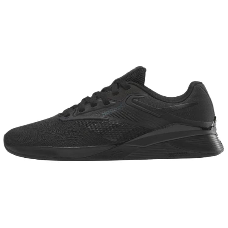 Reebok NANO X4 Модные Универсальные Низкие Тренировочные Кроссовки с Амортизацией, Женские Черные 100074194 37.5