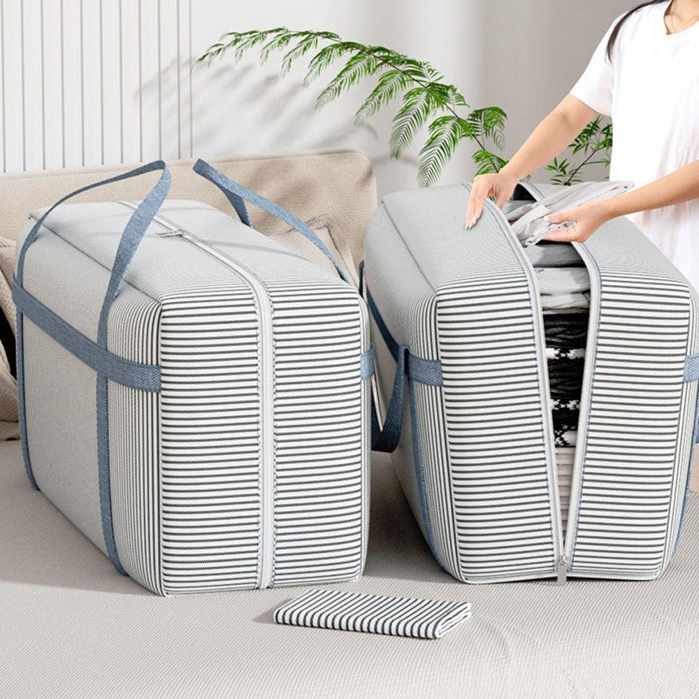 Non-woven Fabric Clothes Quilt Storage Bag Foldable Moving Luggage Bags Moving Packing Bag  Travel