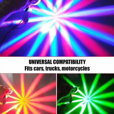 Yousheng LED Chassis Lights 9-36V Waterproof Watermelon Lights Multi-Color Motorcycle Underbody Lights Flashing Atmosphere Warning Lights for Cars