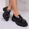Fashion Platform Wedge Casual Sneakers Synthetic Leather Chunky Comfortable Shoes Spring Autumn Fashion High Brand Women Shoes