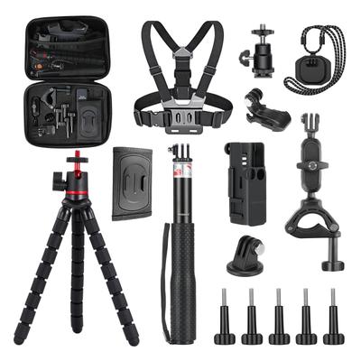 Zestaw akcesoriów do kamery sportowej NEEWER Kompatybilny z DJI OSMO Pocket 3 Creator Zawiera Mini Selfie Chest Magnetyczny Naszyjnik i Adapter Przedłużający do