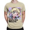 Usagi Tsukino Purple Funny 100 Cotton TShirt Tsukino Usagi Tees Tops For Unisex