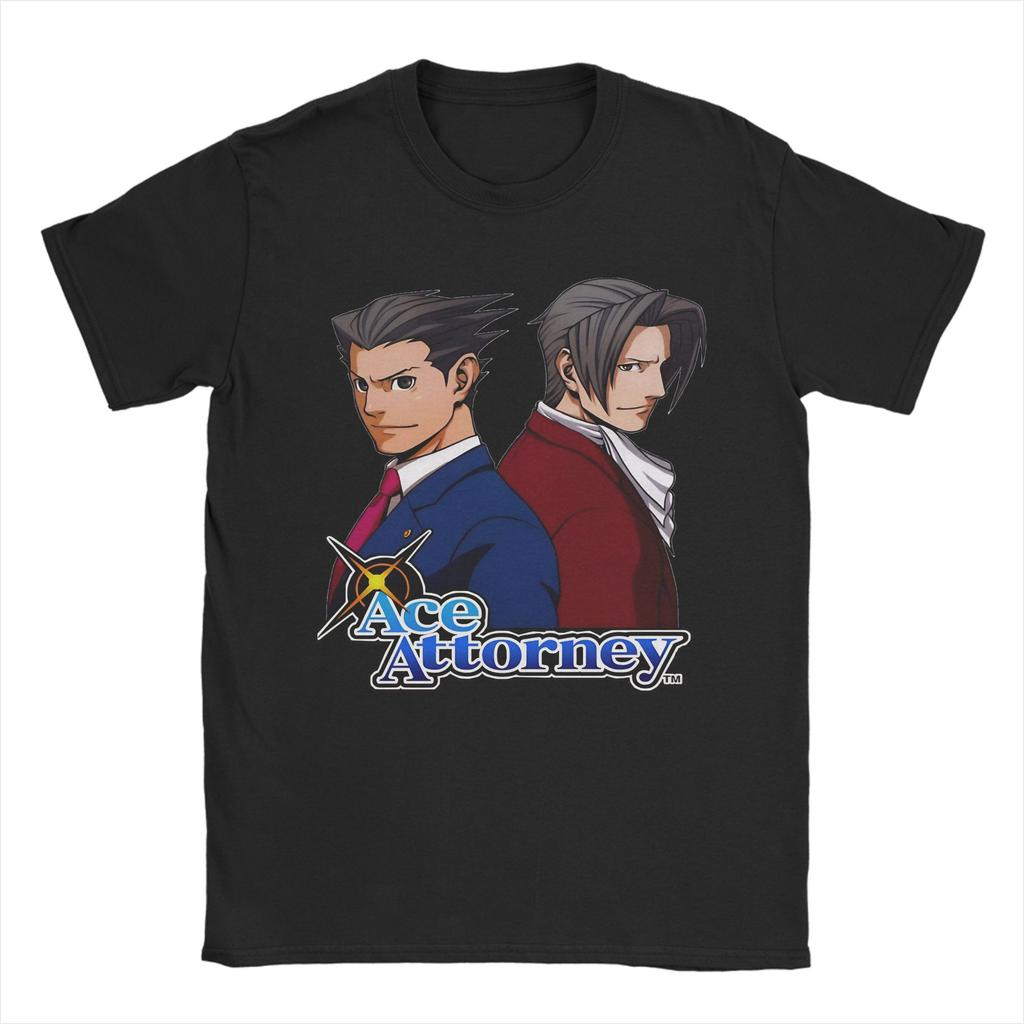 Ace Attorney Phoenix Tee Shirt for Men Women New Arrival T Shirts  Cotton Clothes