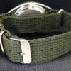 AUTOMATIC 7009A VINTAGE SEIKO 5 JAPAN MENS GREEN COLOR DIAL WATCH A701521-5 R206b-a701521