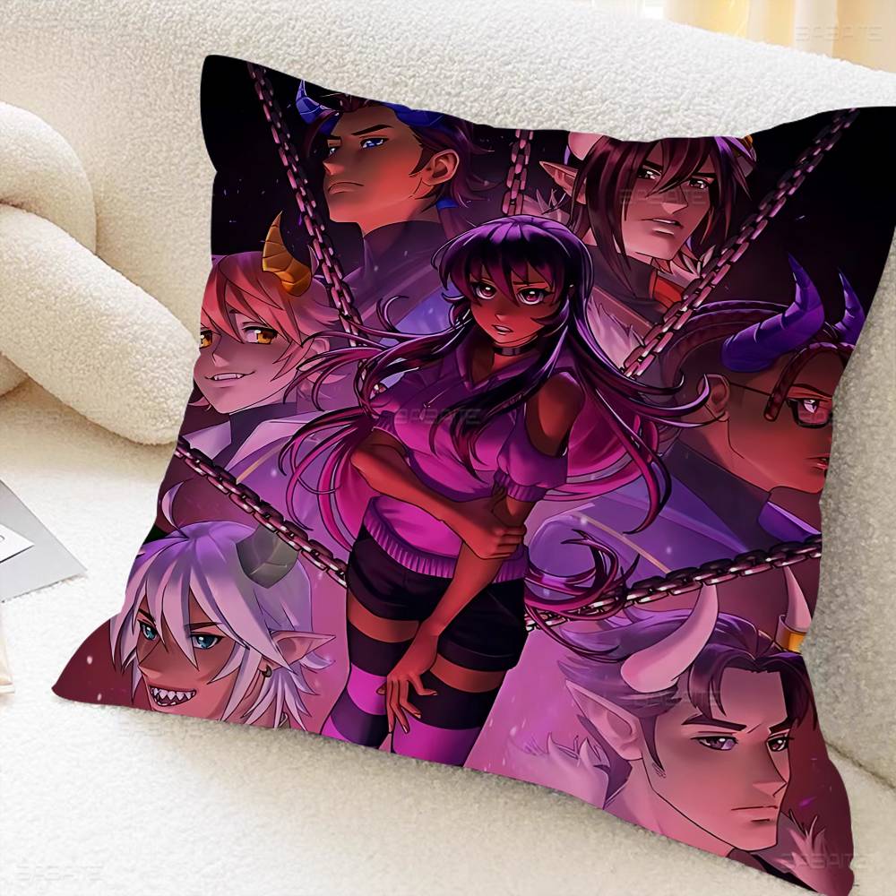 Game Aphmau Cushion Cover Polyester Sofa Cushions Decorative Throw Pillows Home Decoration Pillowcover