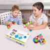 SINGERTOP Snake Cube Magic Snake Magic Twist Puzzles 48 Wedge Magic Ruler Speed Snake Twist Puzzle Cube Snake Cube Stress Relief Brain Training