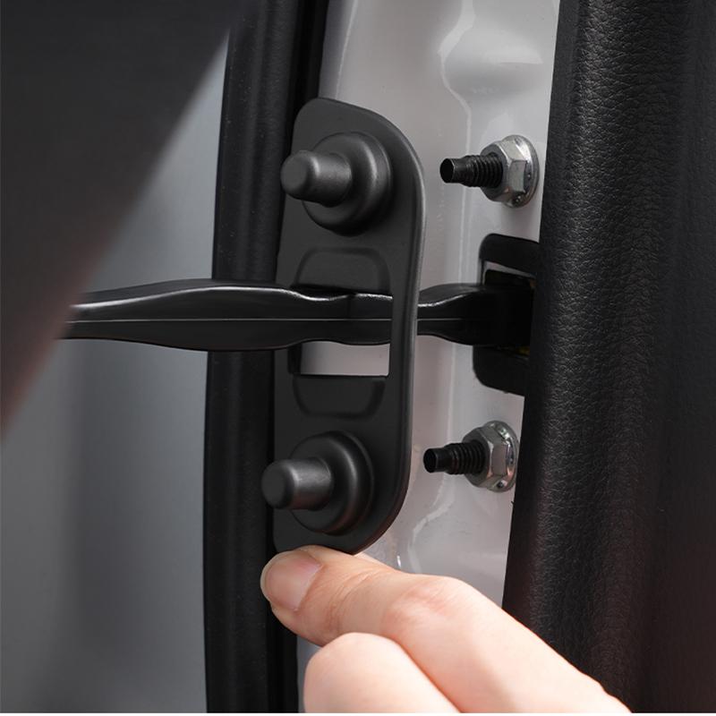for Toyota Land Cruiser Prado 250 Series 2024 Silicone material door lock buckle for car door limiter protective cover