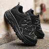 YRZL New Men's Hiking Shoes Waterproof Anti Slip Trekking Shoes Mens Mountaineering Outdoor Adventure Footwear Sports Sneakers