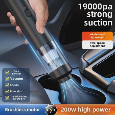 Dual-Purpose Wireless Car Vacuum & Pet Hair Remover with Suction and Blowing