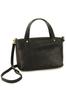 Würfel-Schultertasche Schwarz [Dakota] 2-Wege DA-1030307-10
